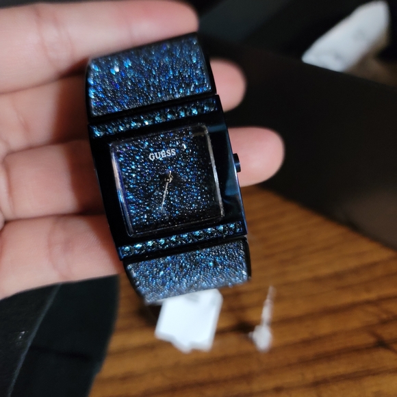 Nwt guess watch blue main image 4
